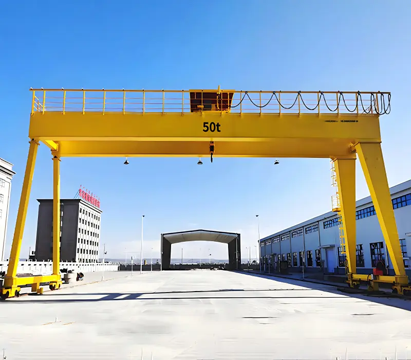 Electric Hoist Double Girder Gantry Crane (2).jpg